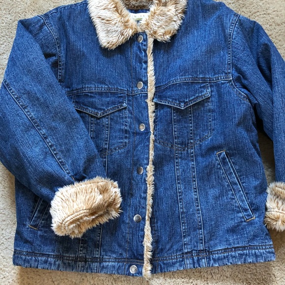 wrangler jacket with fur